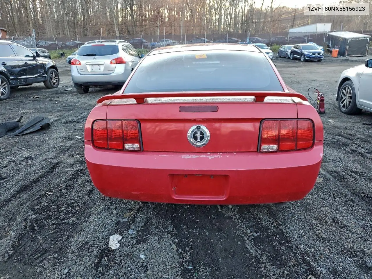1ZVFT80NX55156923 2005 Ford Mustang