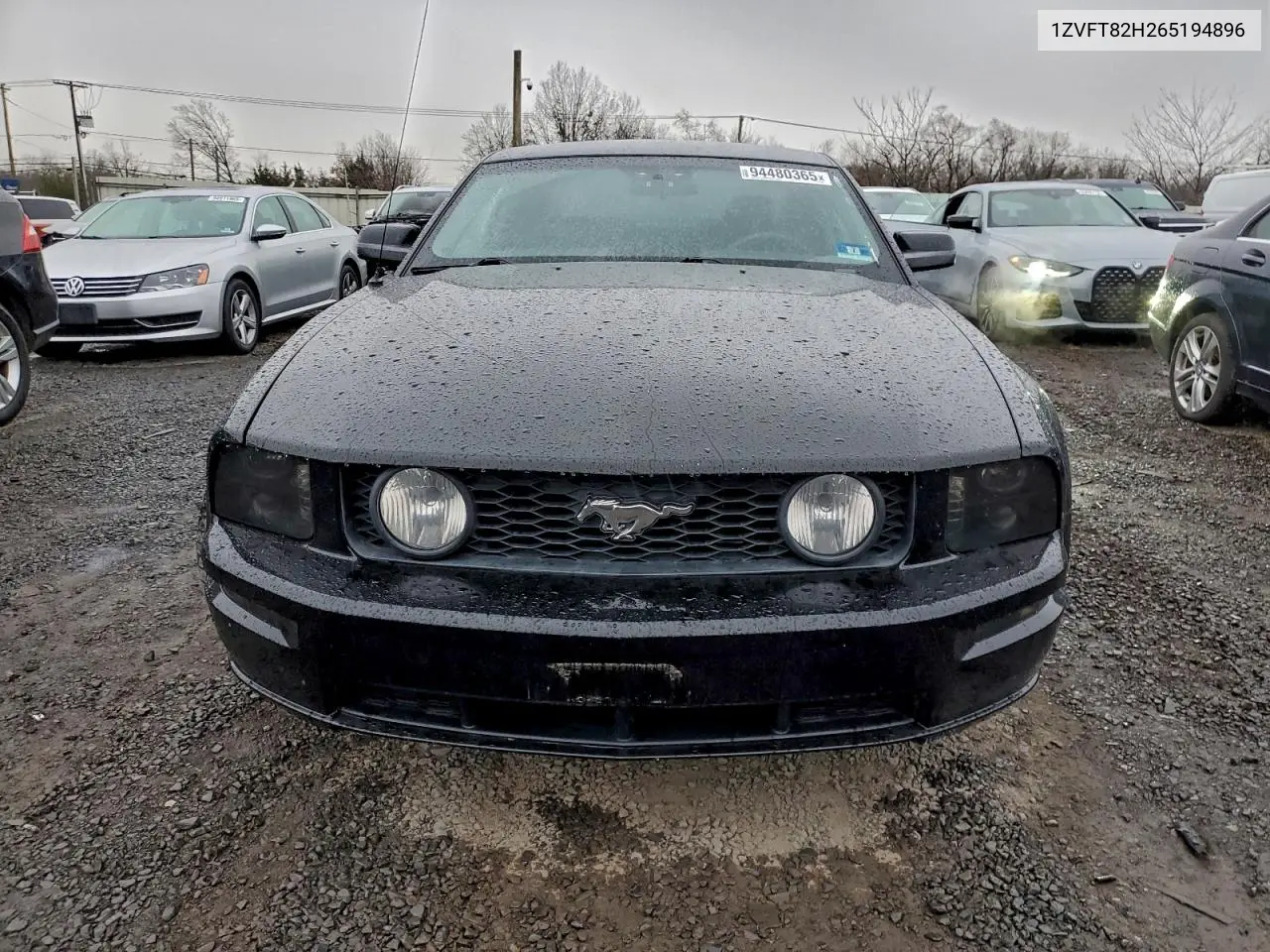 1ZVFT82H265194896 2006 Ford Mustang Gt