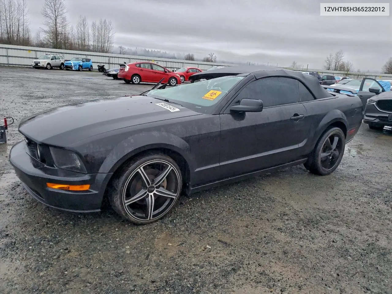 1ZVHT85H365232012 2006 Ford Mustang Gt