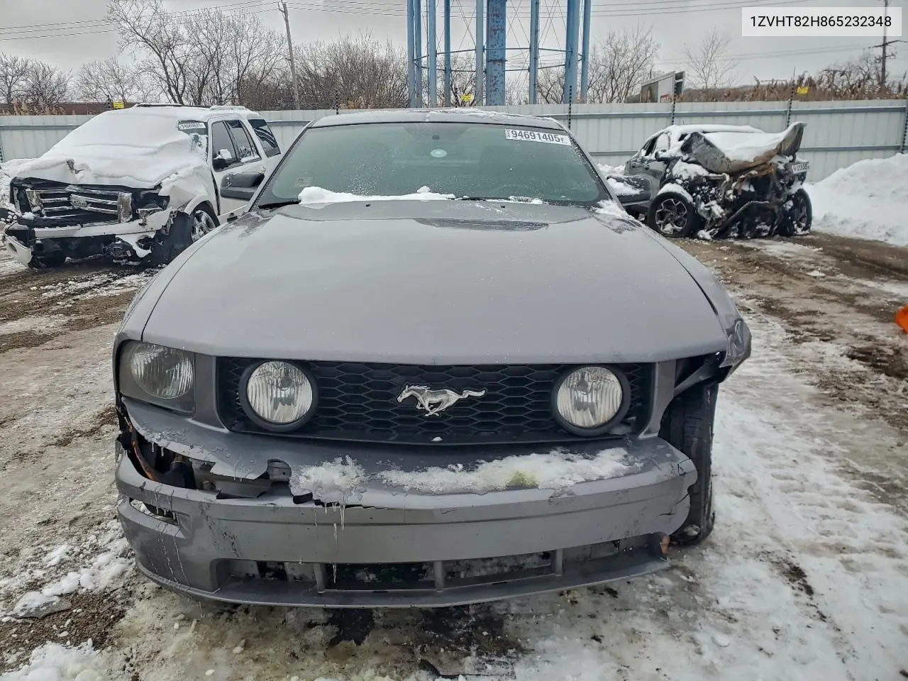 1ZVHT82H865232348 2006 Ford Mustang Gt