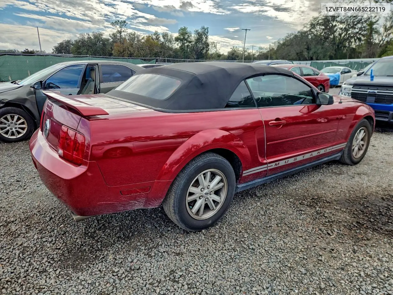 1ZVFT84N665222119 2006 Ford Mustang