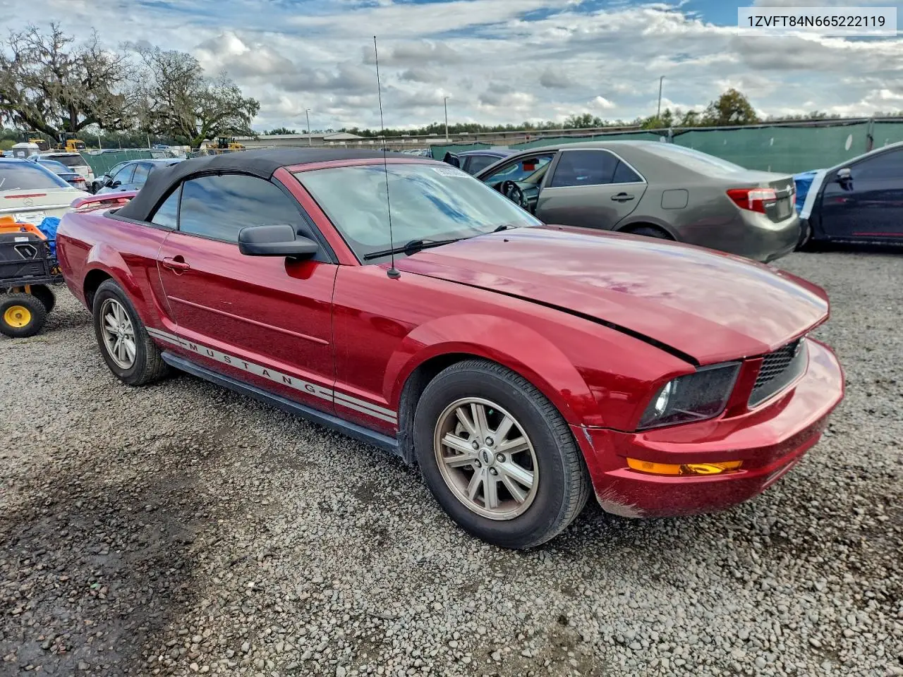 1ZVFT84N665222119 2006 Ford Mustang