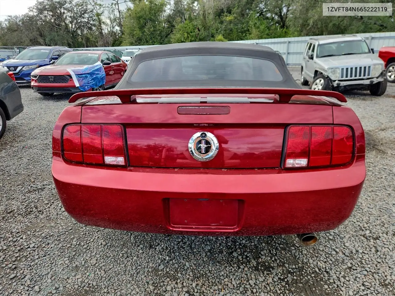 1ZVFT84N665222119 2006 Ford Mustang