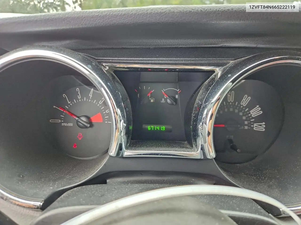 1ZVFT84N665222119 2006 Ford Mustang