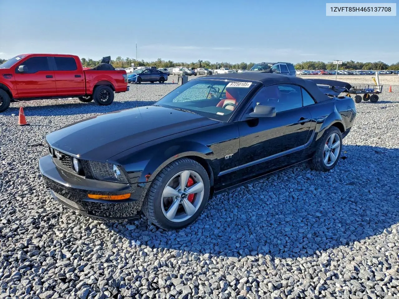 1ZVFT85H465137708 2006 Ford Mustang Gt