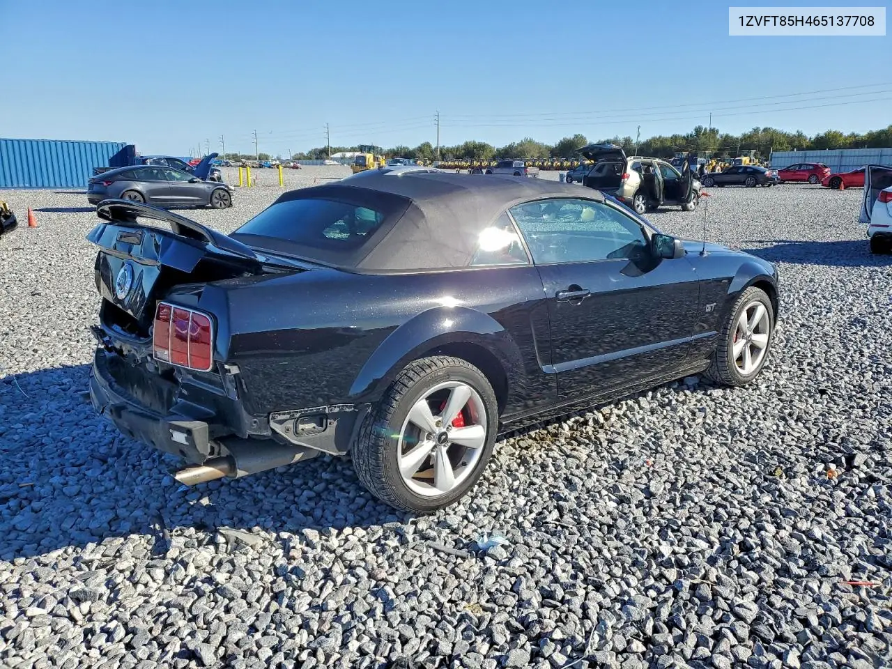 1ZVFT85H465137708 2006 Ford Mustang Gt