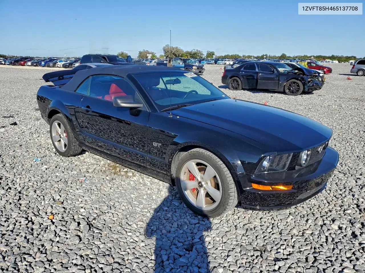 1ZVFT85H465137708 2006 Ford Mustang Gt