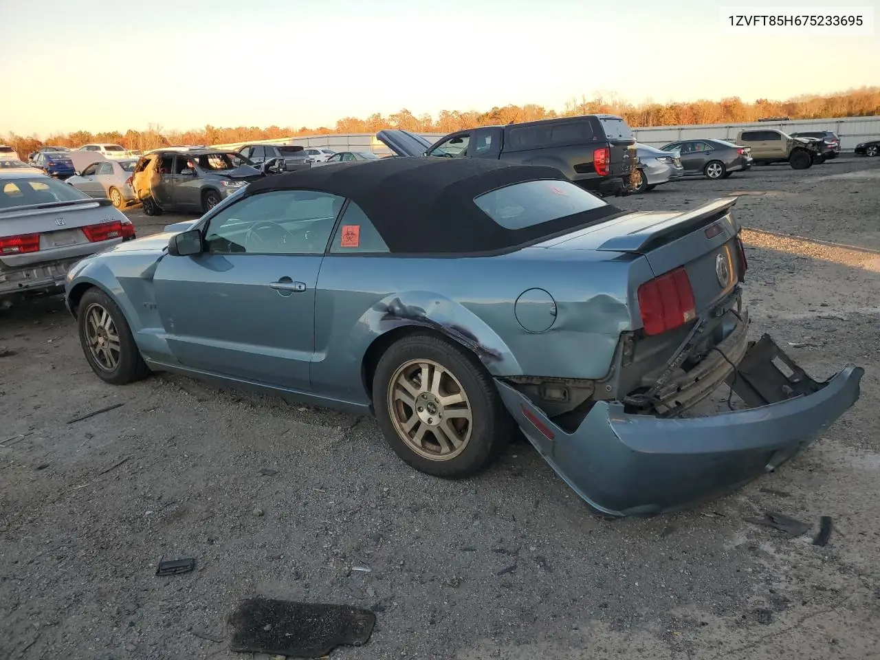 1ZVFT85H675233695 2007 Ford Mustang Gt
