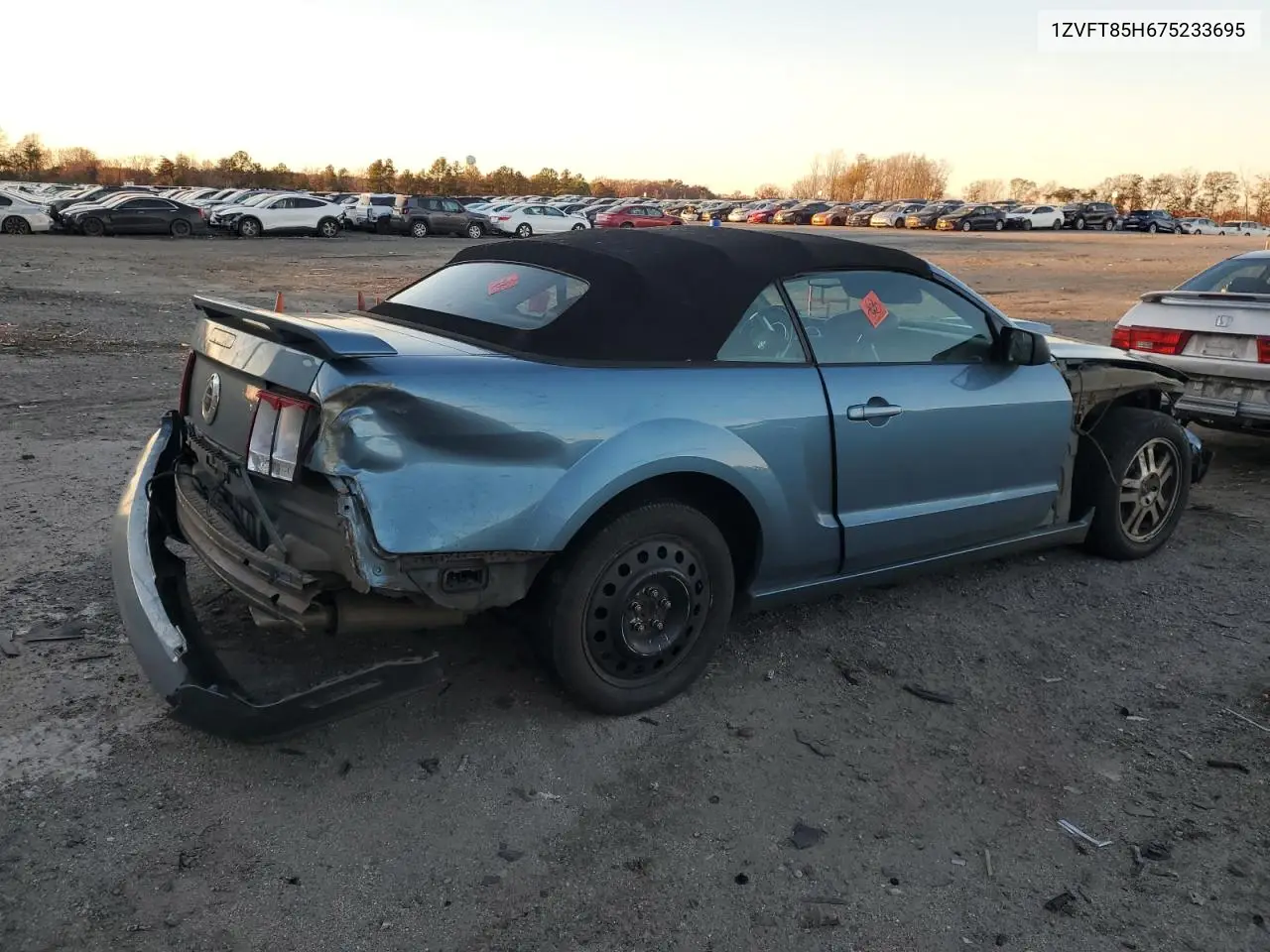 1ZVFT85H675233695 2007 Ford Mustang Gt