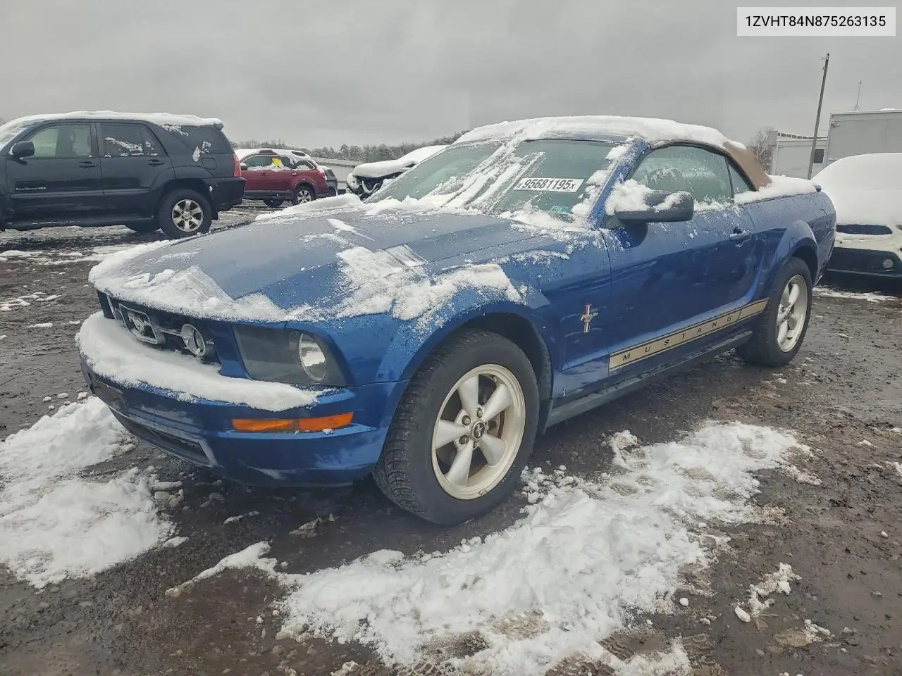 1ZVHT84N875263135 2007 Ford Mustang