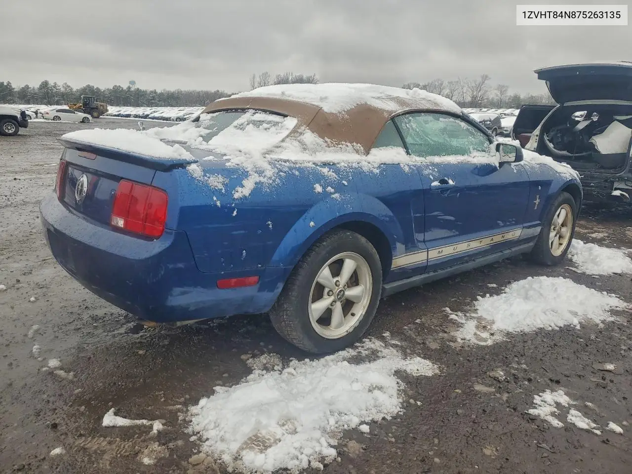 1ZVHT84N875263135 2007 Ford Mustang
