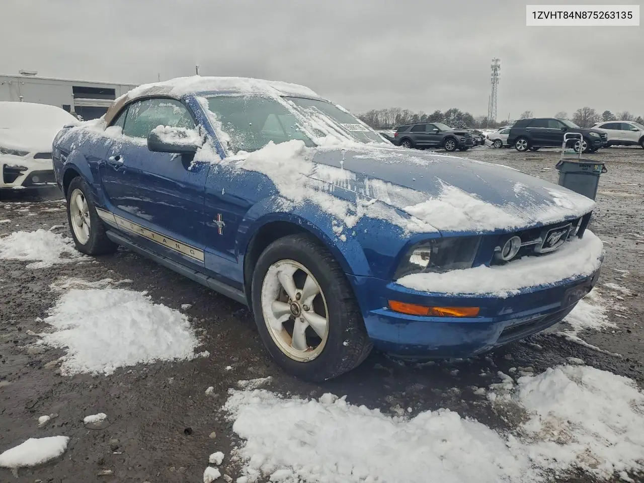 1ZVHT84N875263135 2007 Ford Mustang