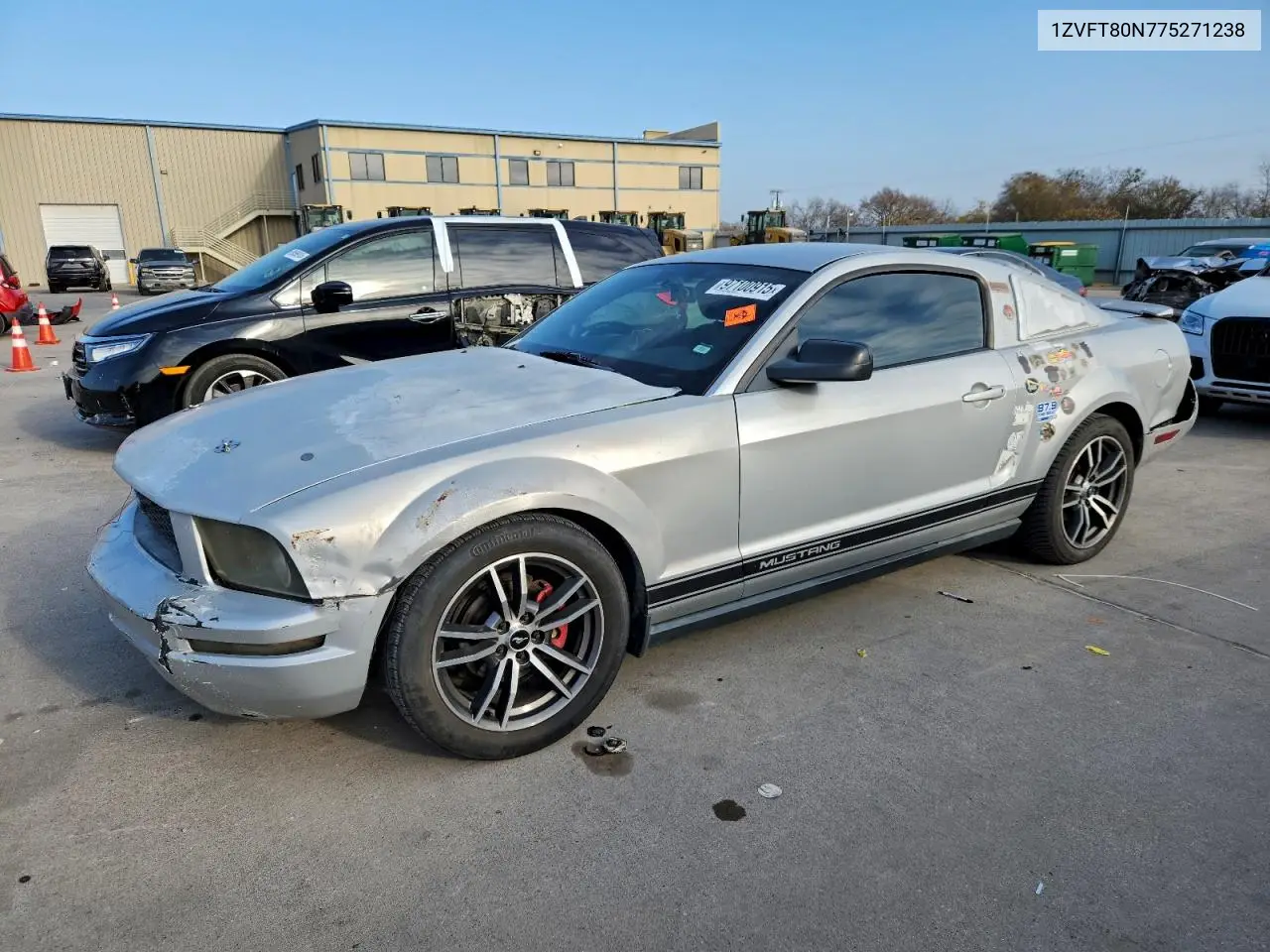 1ZVFT80N775271238 2007 Ford Mustang