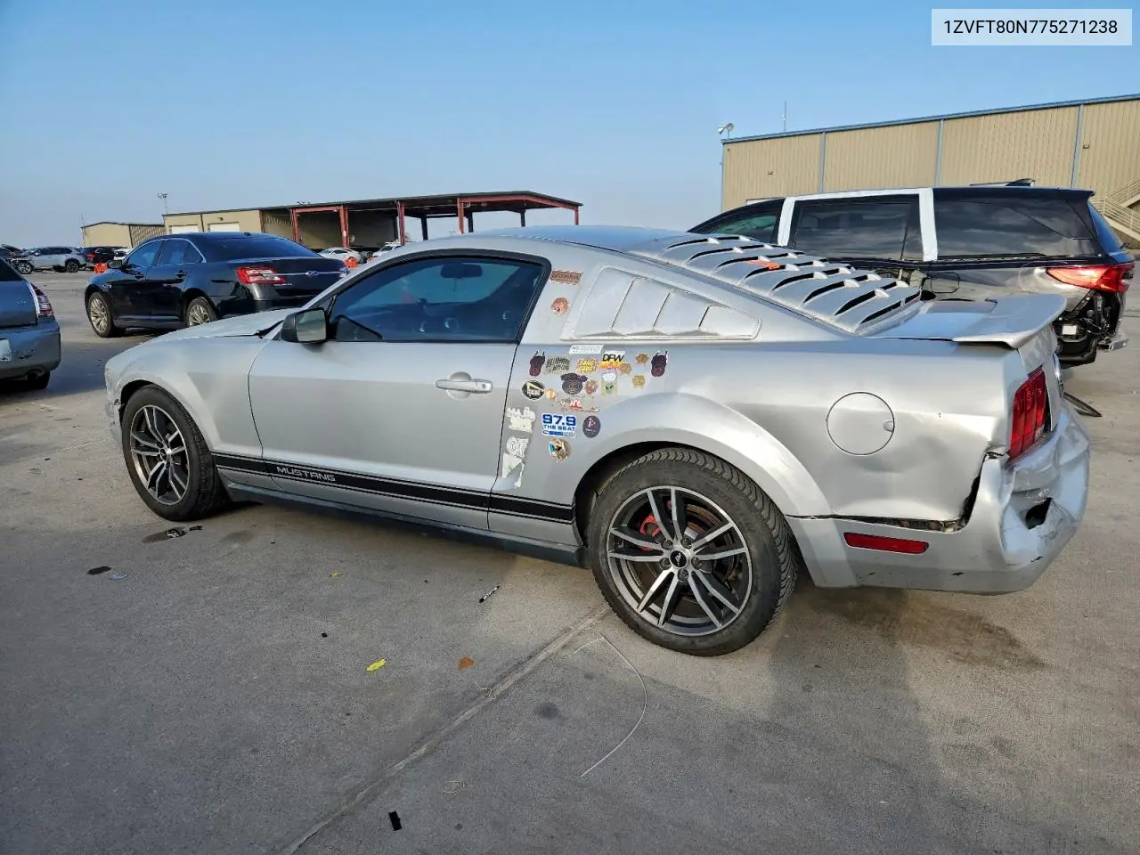 1ZVFT80N775271238 2007 Ford Mustang