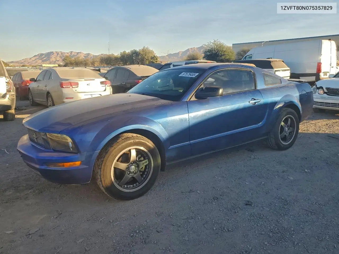 1ZVFT80N075357829 2007 Ford Mustang