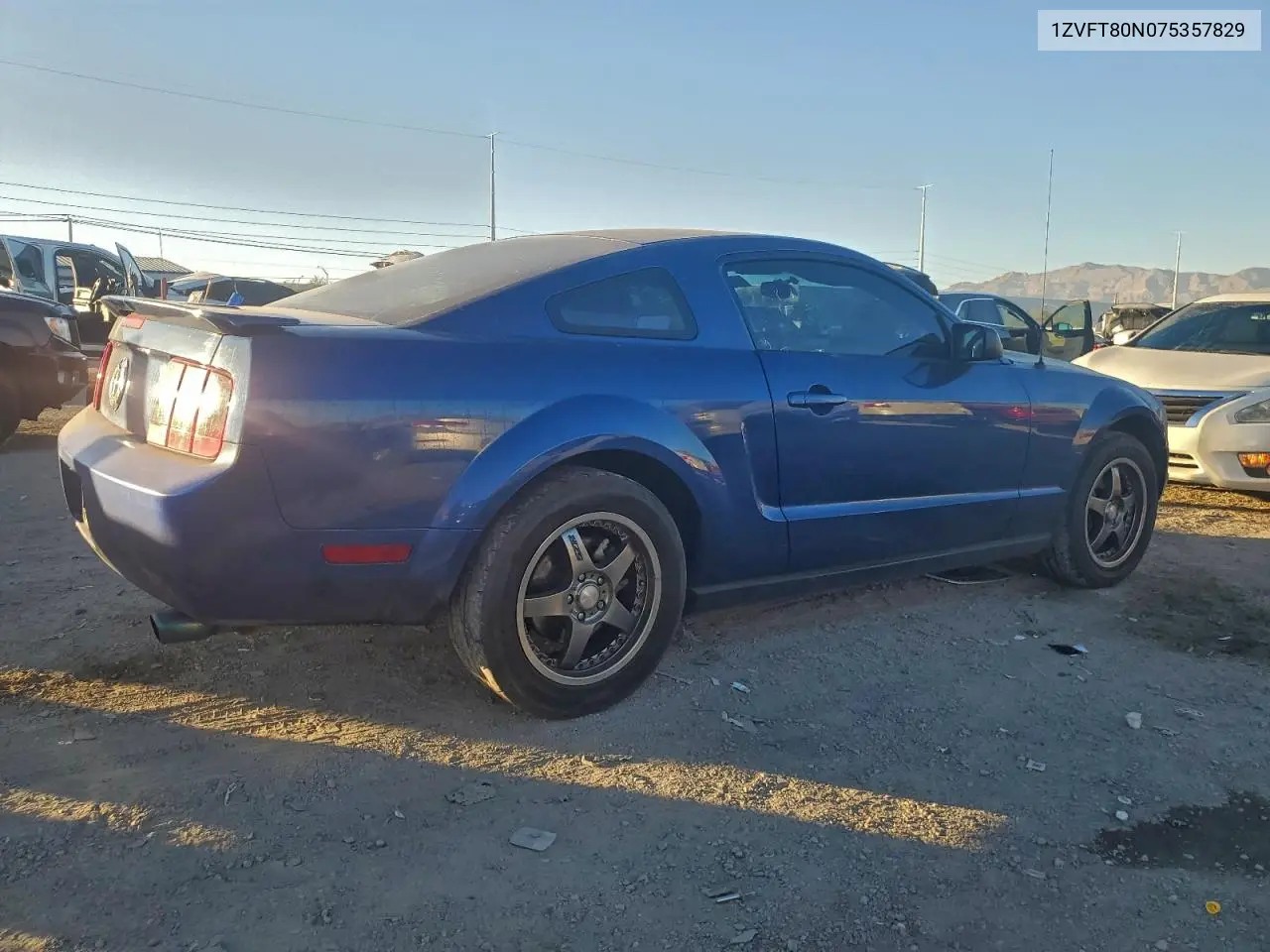 1ZVFT80N075357829 2007 Ford Mustang