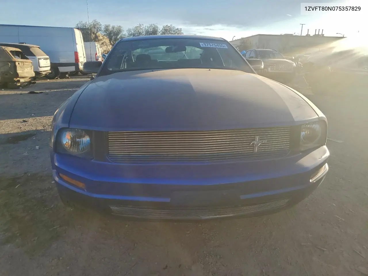 1ZVFT80N075357829 2007 Ford Mustang