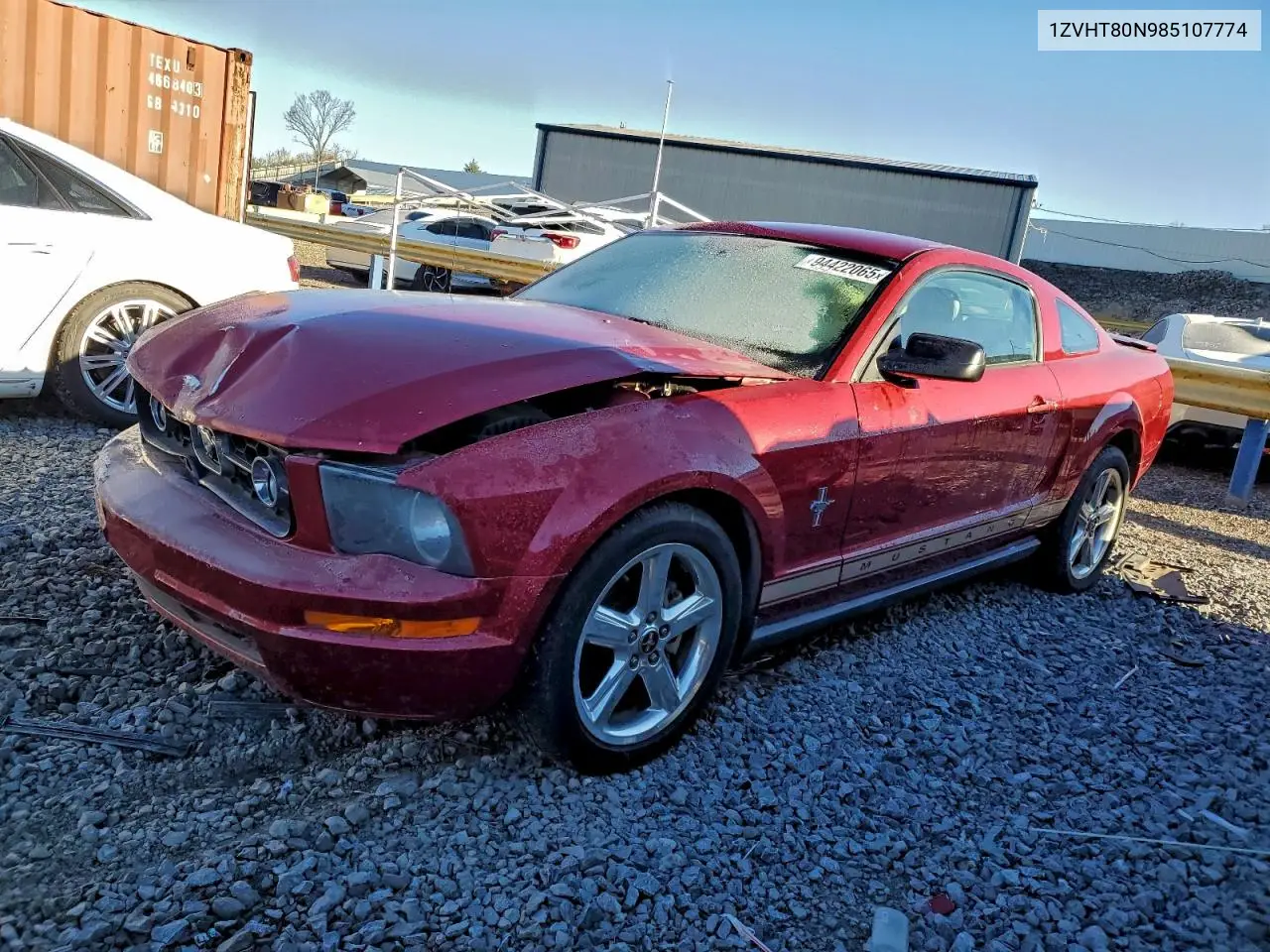 1ZVHT80N985107774 2008 Ford Mustang