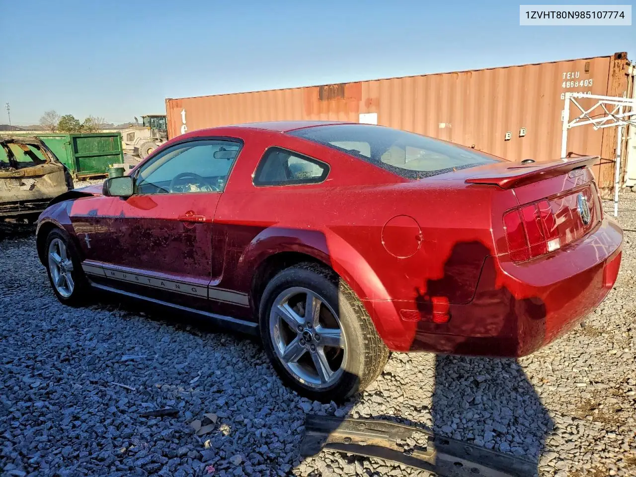 1ZVHT80N985107774 2008 Ford Mustang