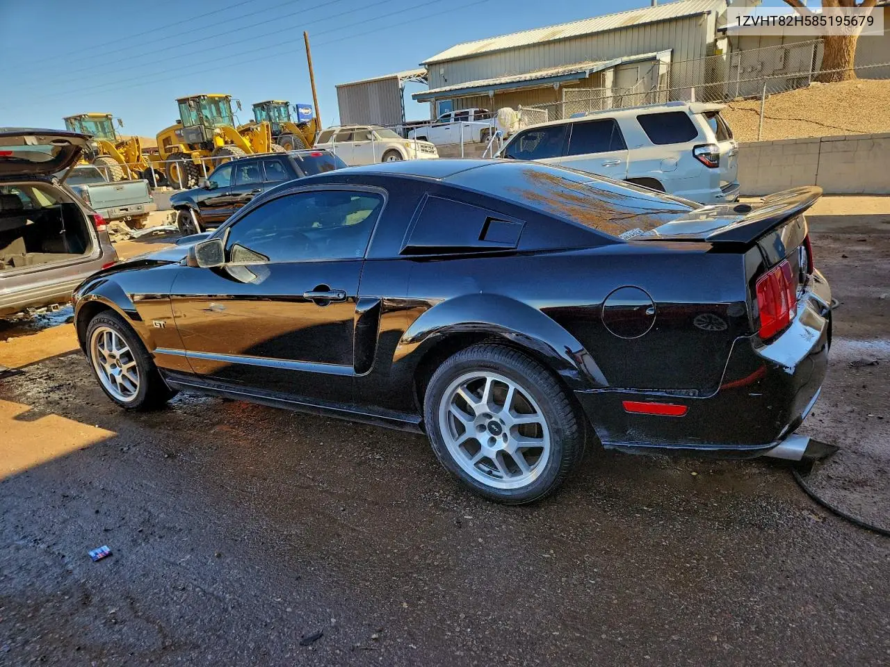1ZVHT82H585195679 2008 Ford Mustang Gt