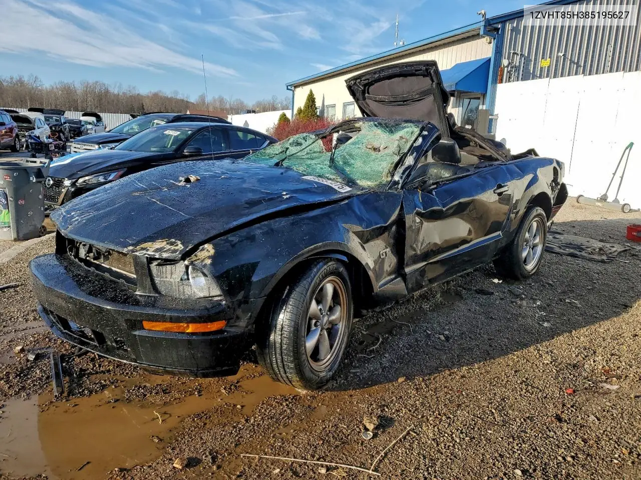1ZVHT85H385195627 2008 Ford Mustang Gt
