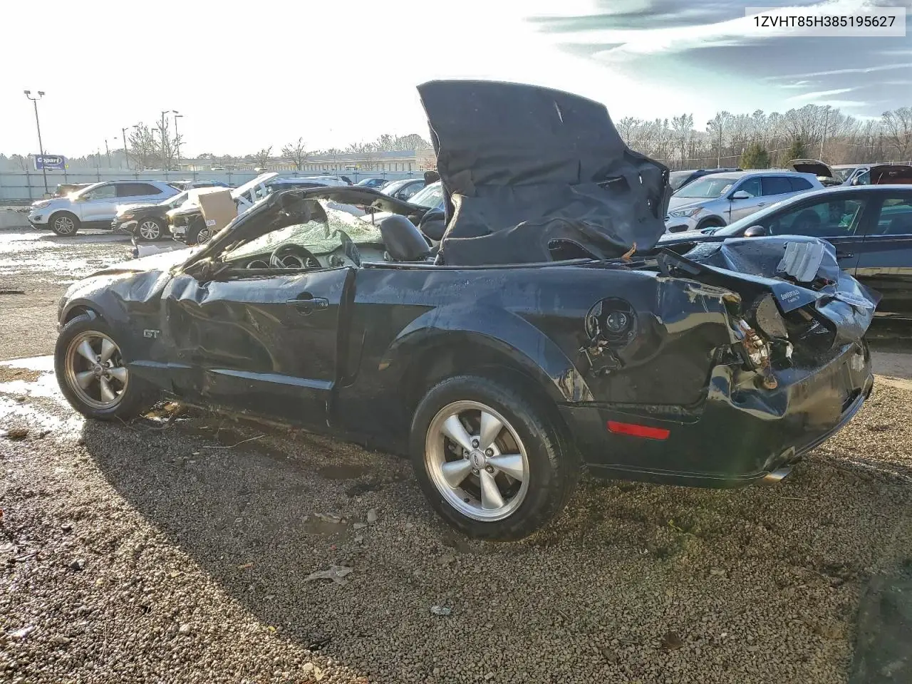 1ZVHT85H385195627 2008 Ford Mustang Gt