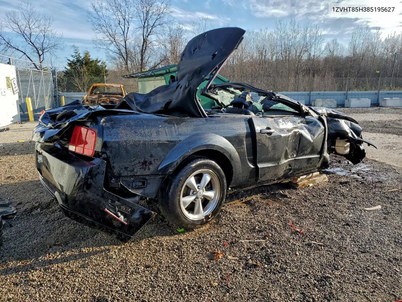 1ZVHT85H385195627 2008 Ford Mustang Gt