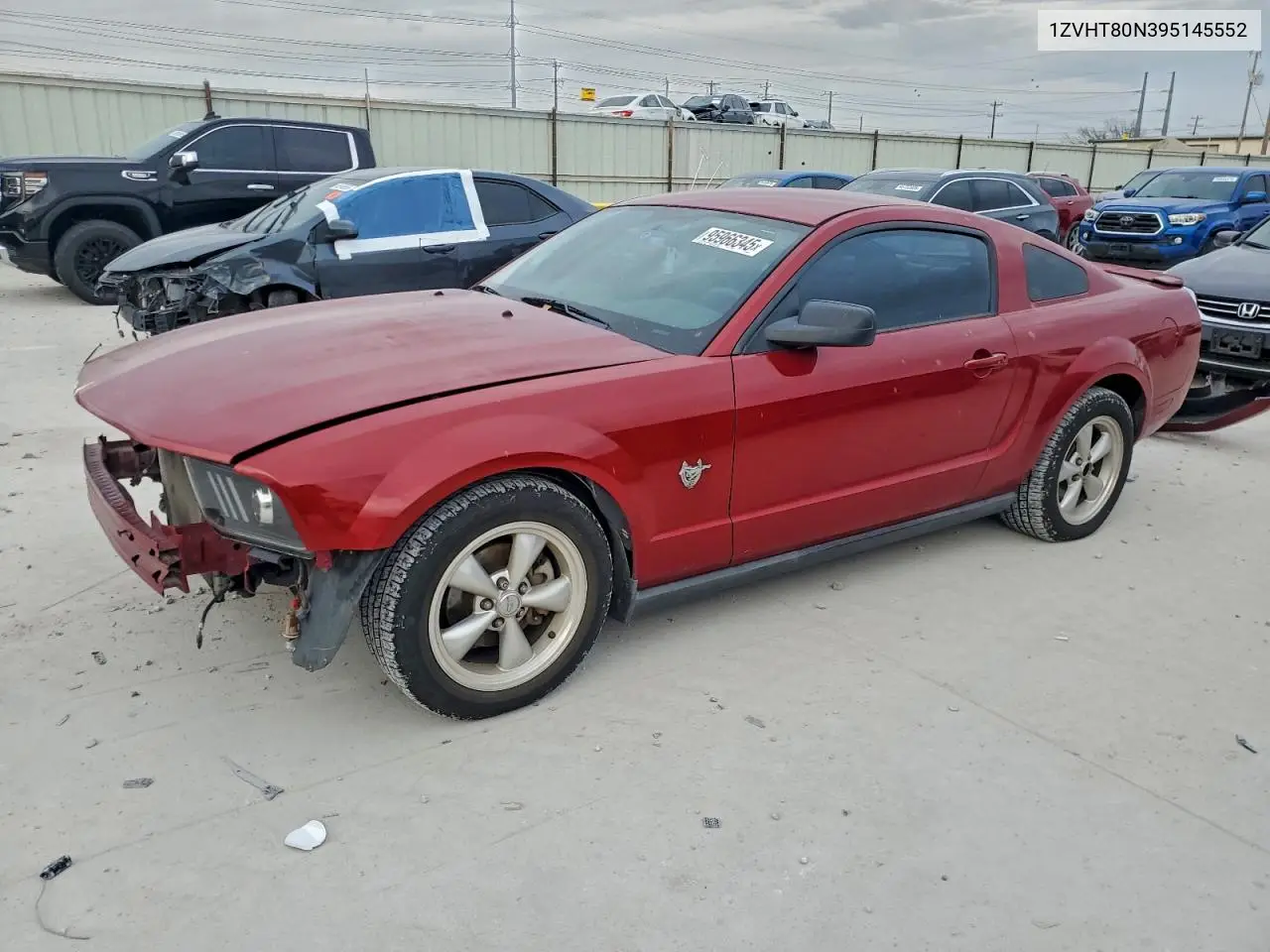 1ZVHT80N395145552 2009 Ford Mustang
