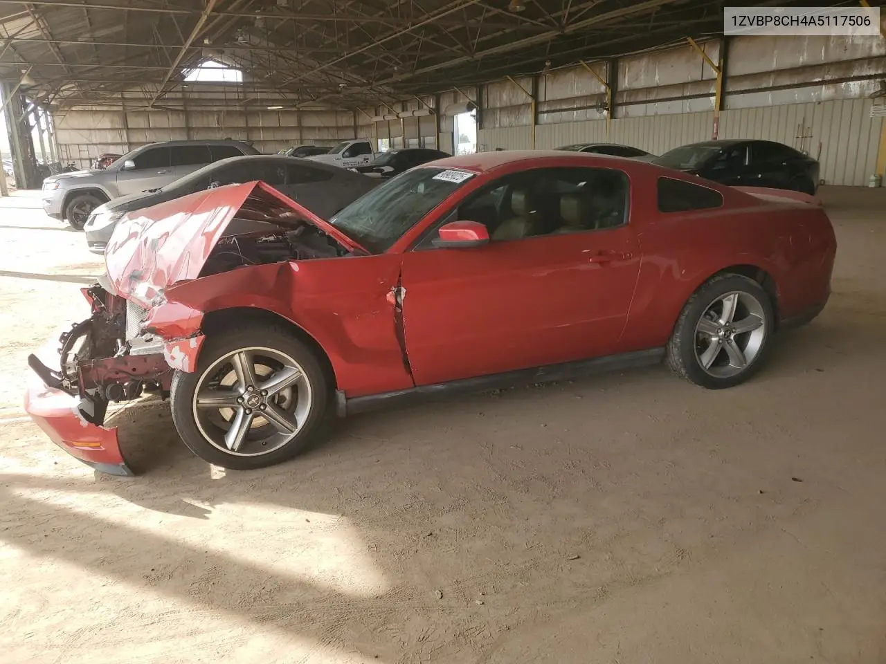 1ZVBP8CH4A5117506 2010 Ford Mustang Gt