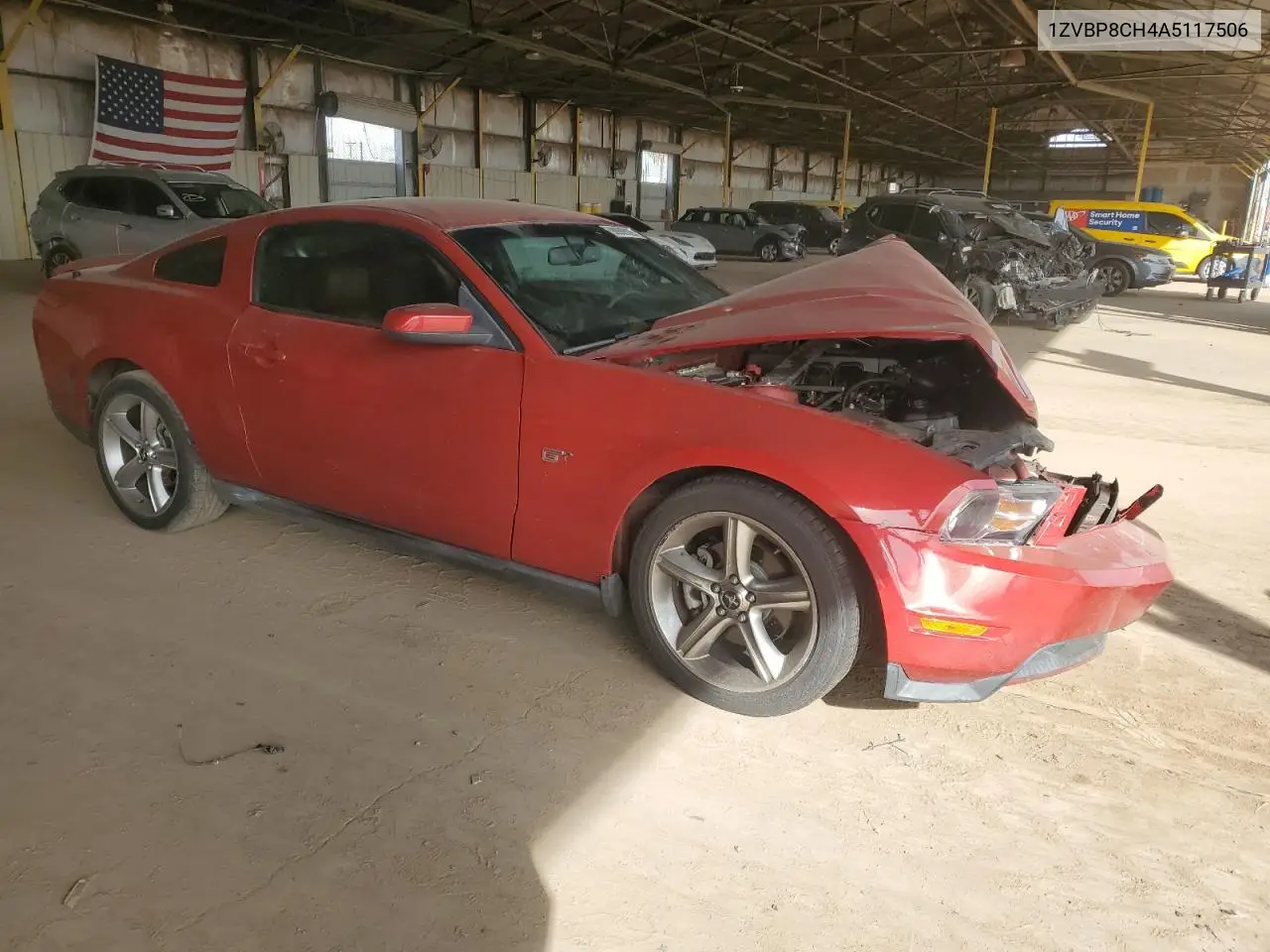 1ZVBP8CH4A5117506 2010 Ford Mustang Gt