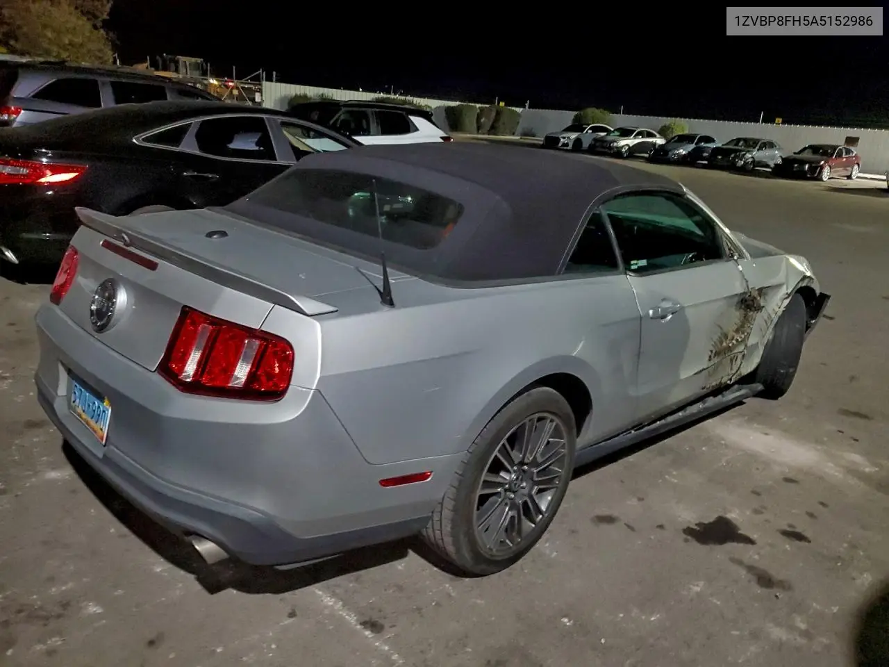 1ZVBP8FH5A5152986 2010 Ford Mustang Gt