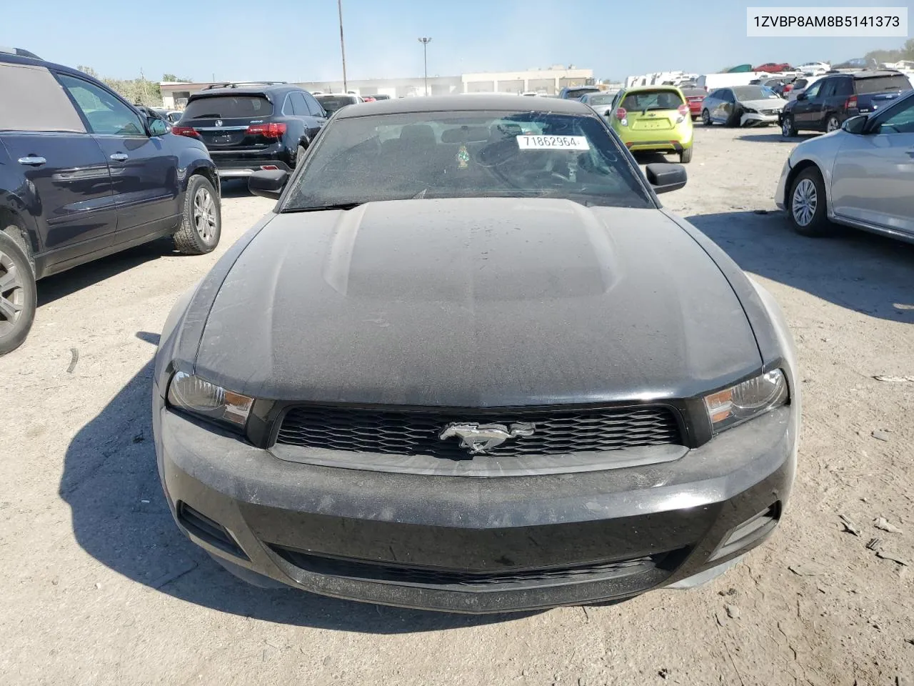 1ZVBP8AM8B5141373 2011 Ford Mustang