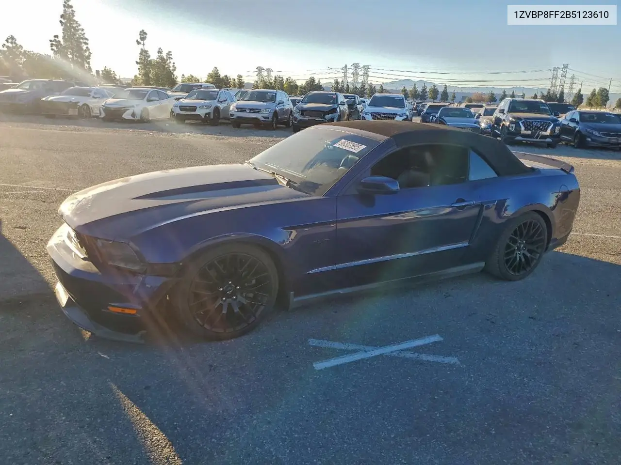 1ZVBP8FF2B5123610 2011 Ford Mustang Gt