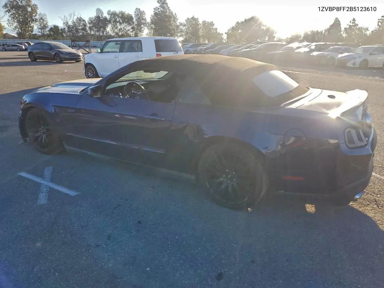 1ZVBP8FF2B5123610 2011 Ford Mustang Gt