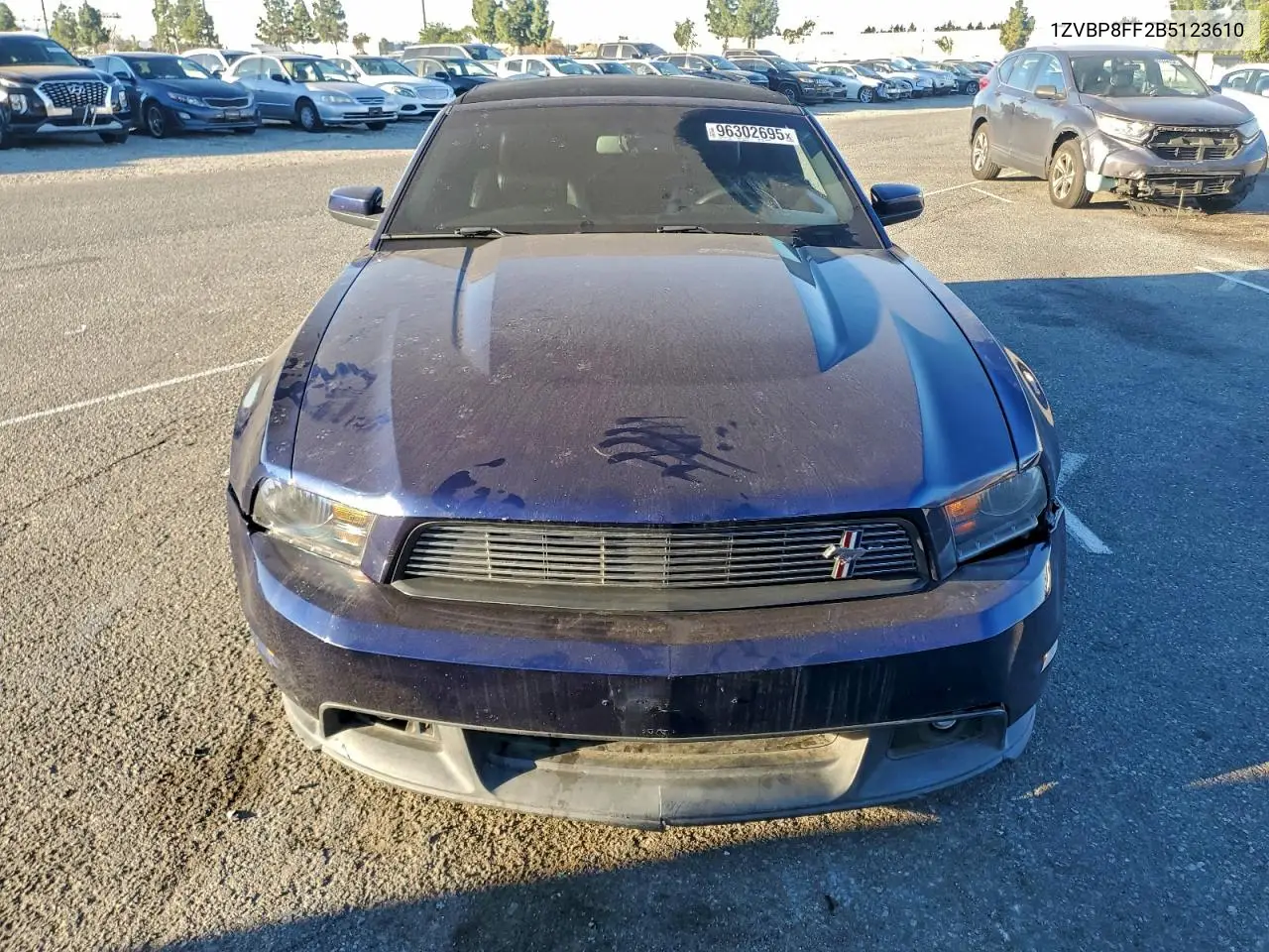1ZVBP8FF2B5123610 2011 Ford Mustang Gt