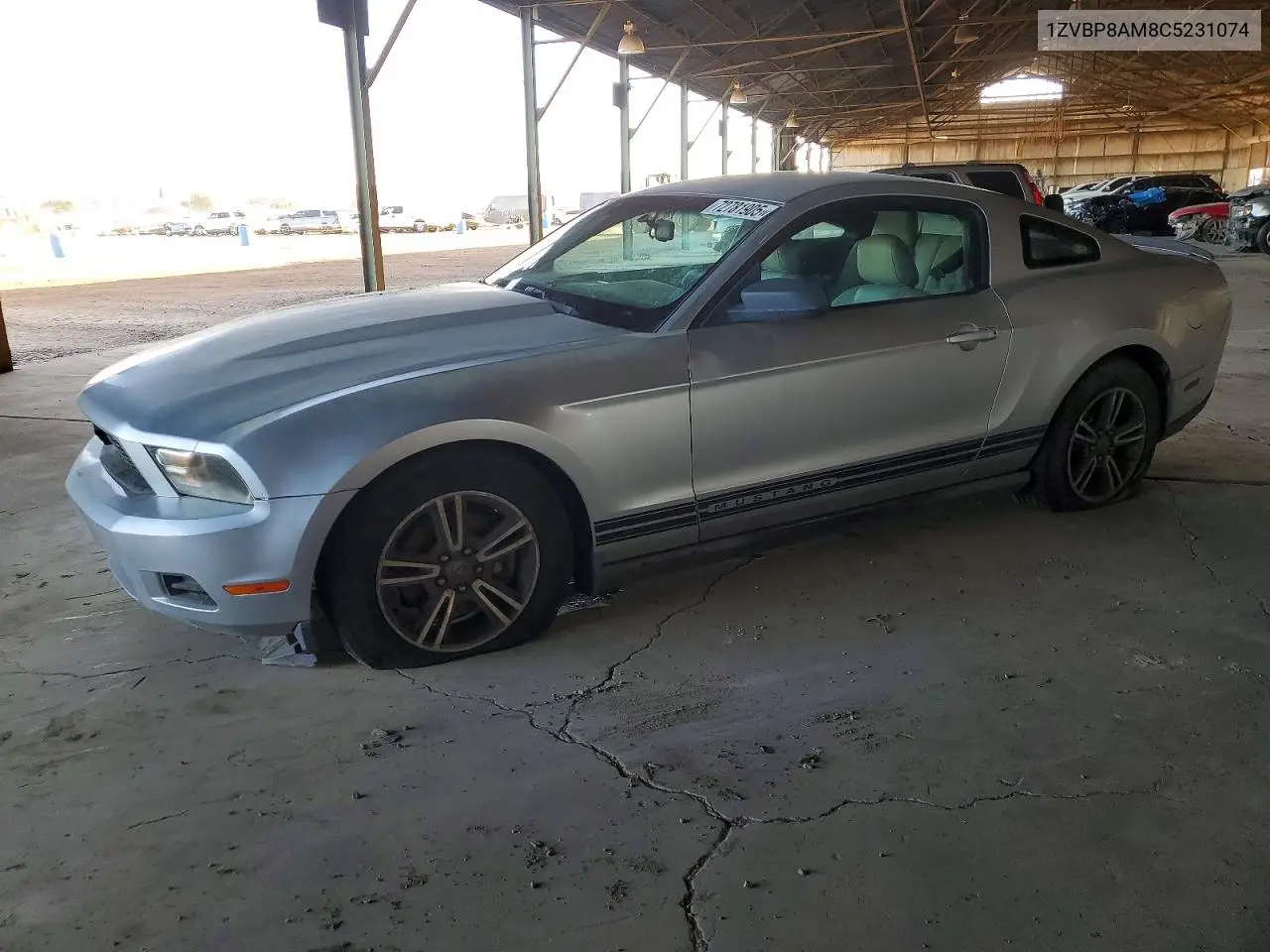 1ZVBP8AM8C5231074 2012 Ford Mustang