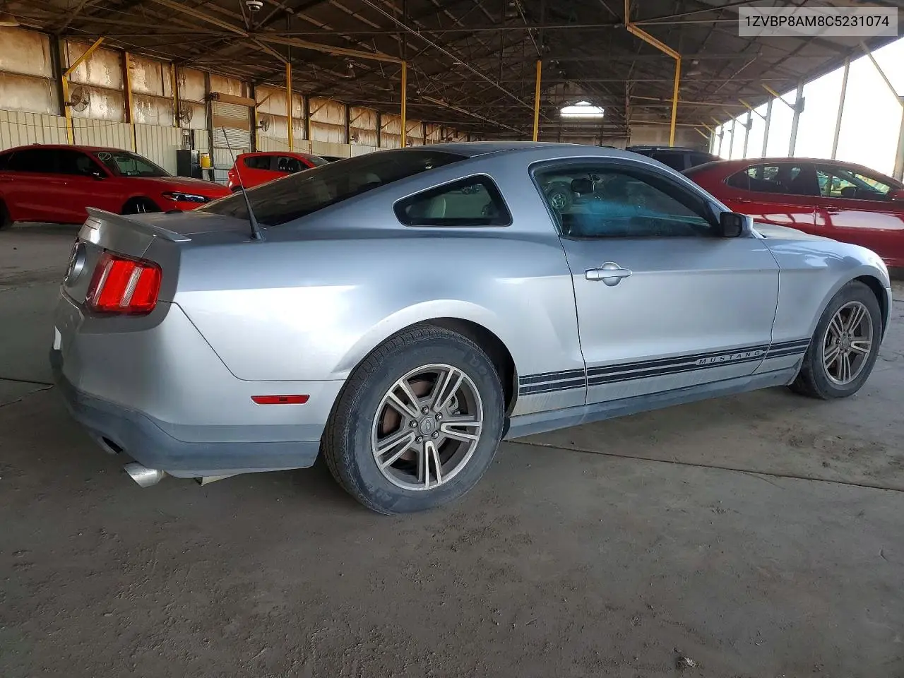 1ZVBP8AM8C5231074 2012 Ford Mustang