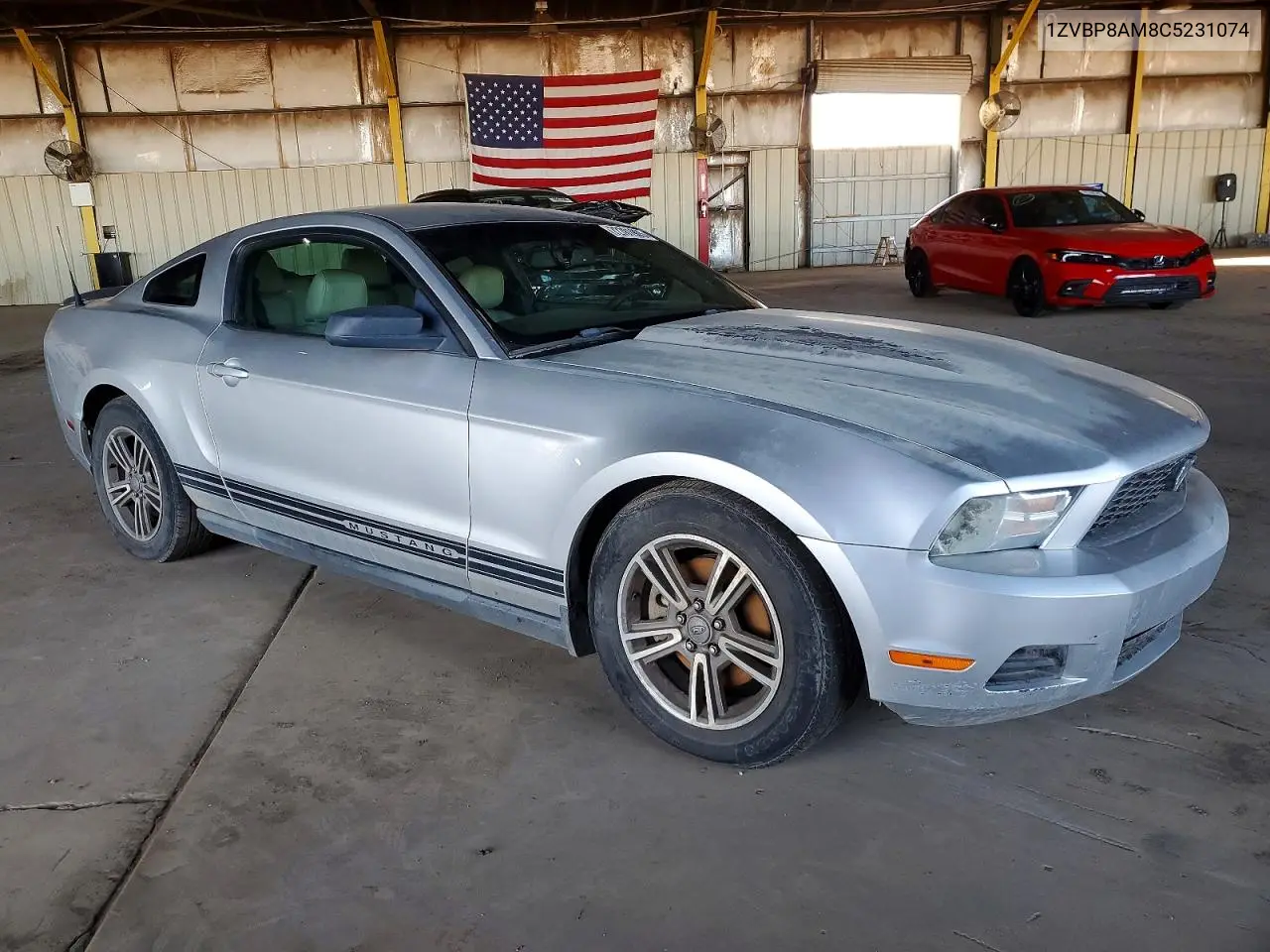 1ZVBP8AM8C5231074 2012 Ford Mustang