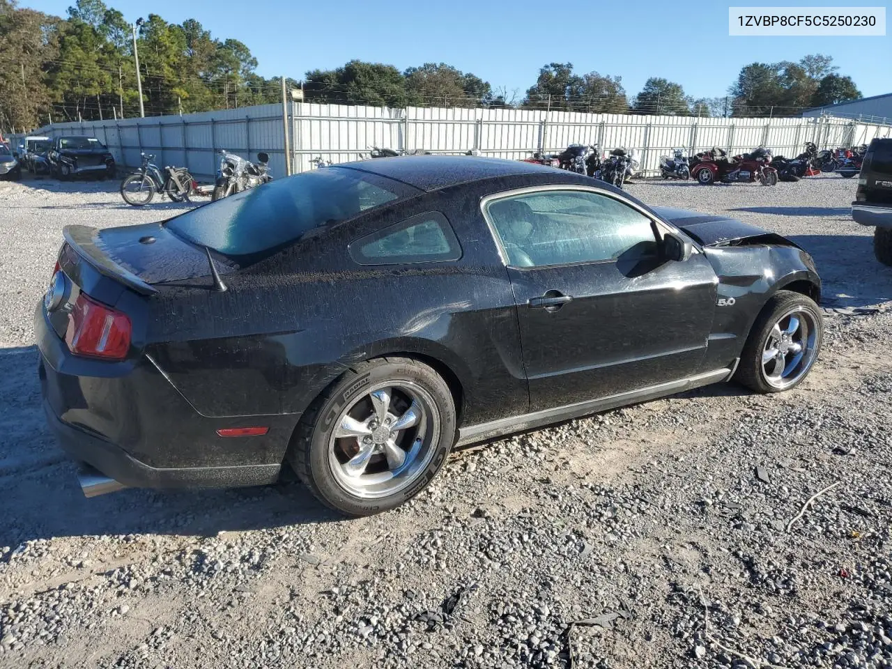 1ZVBP8CF5C5250230 2012 Ford Mustang Gt