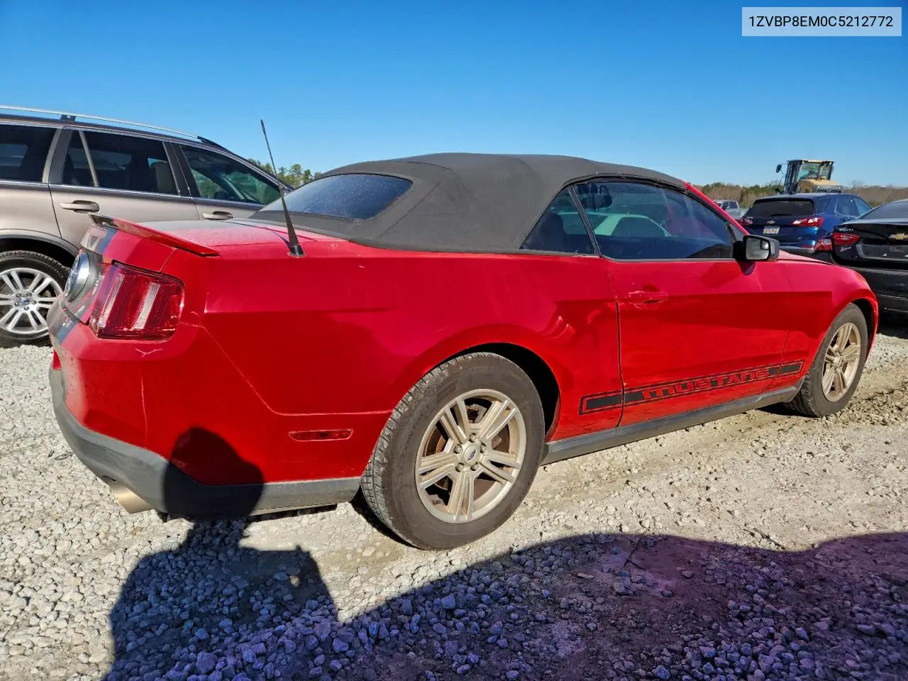 1ZVBP8EM0C5212772 2012 Ford Mustang