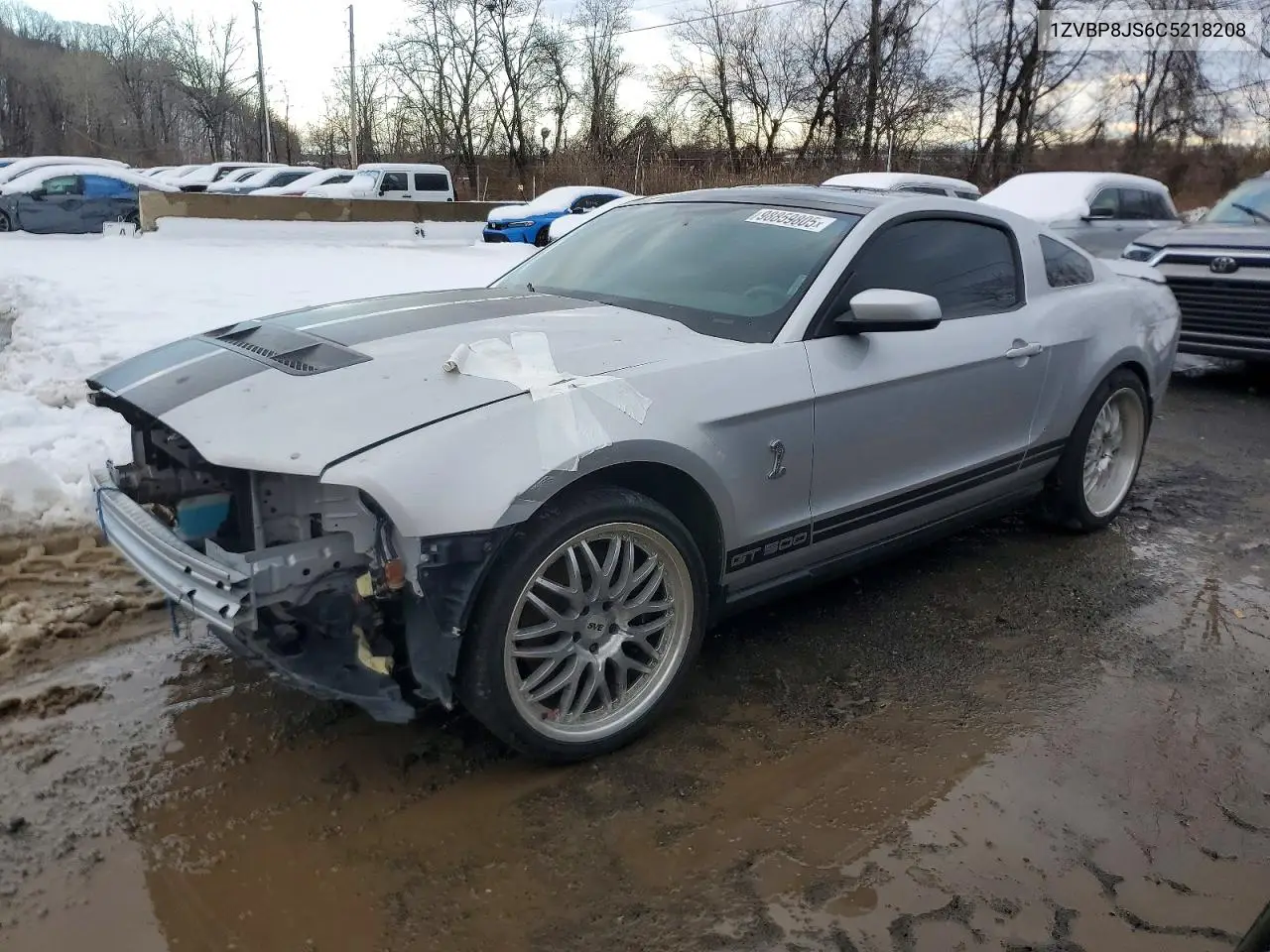 1ZVBP8JS6C5218208 2012 Ford Mustang Shelby Gt500