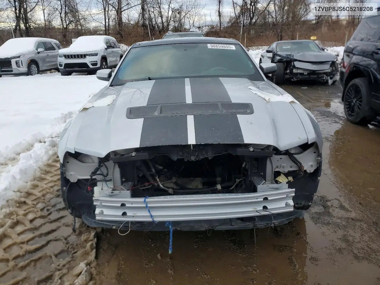 1ZVBP8JS6C5218208 2012 Ford Mustang Shelby Gt500