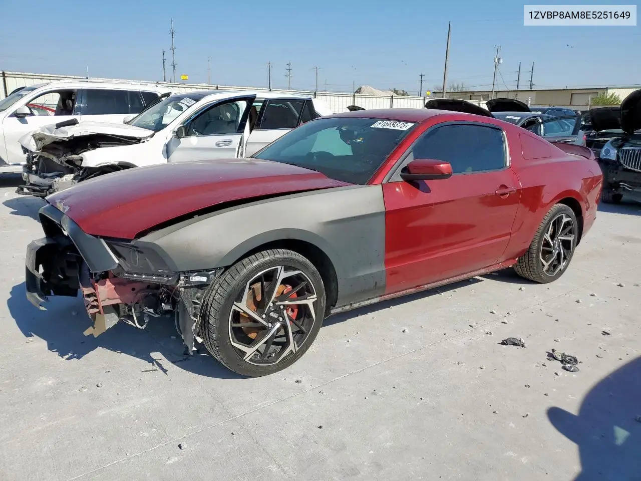 1ZVBP8AM8E5251649 2014 Ford Mustang