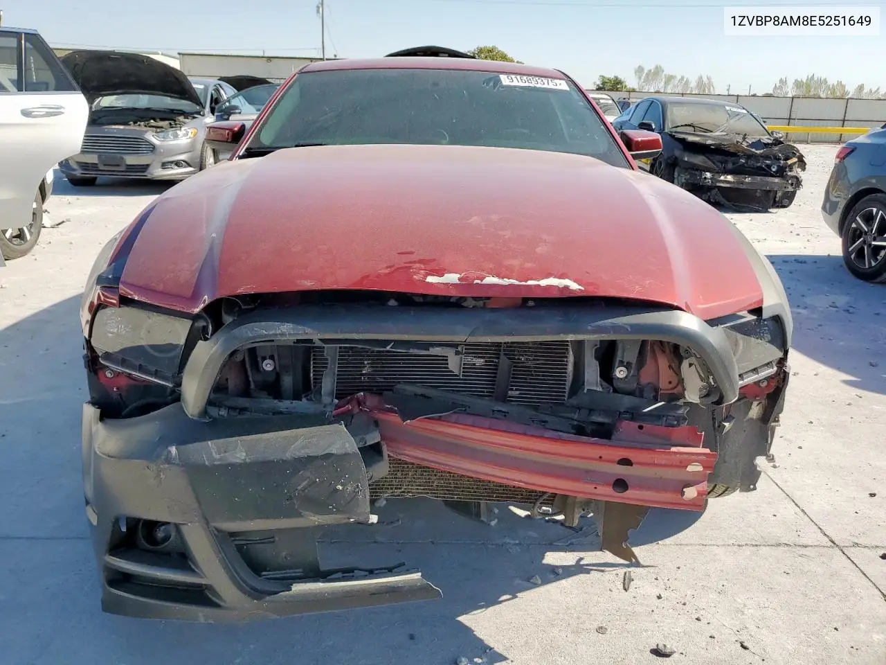 1ZVBP8AM8E5251649 2014 Ford Mustang