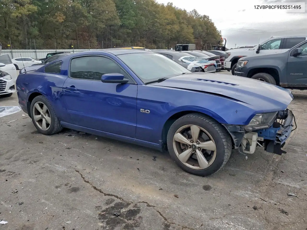 1ZVBP8CF9E5251495 2014 Ford Mustang Gt