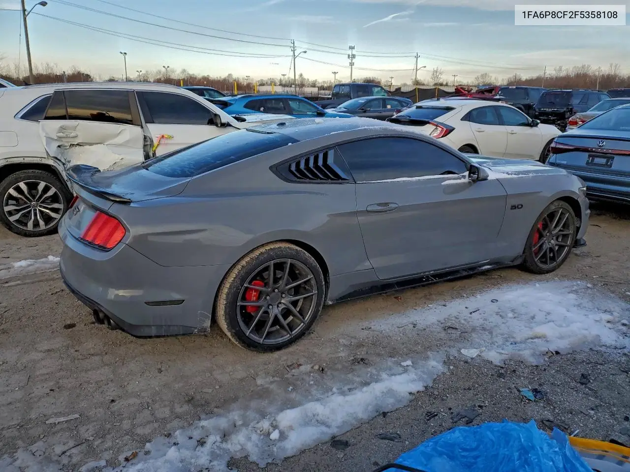 1FA6P8CF2F5358108 2015 Ford Mustang Gt