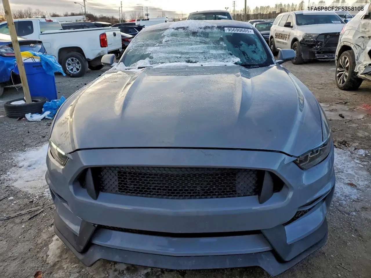 1FA6P8CF2F5358108 2015 Ford Mustang Gt