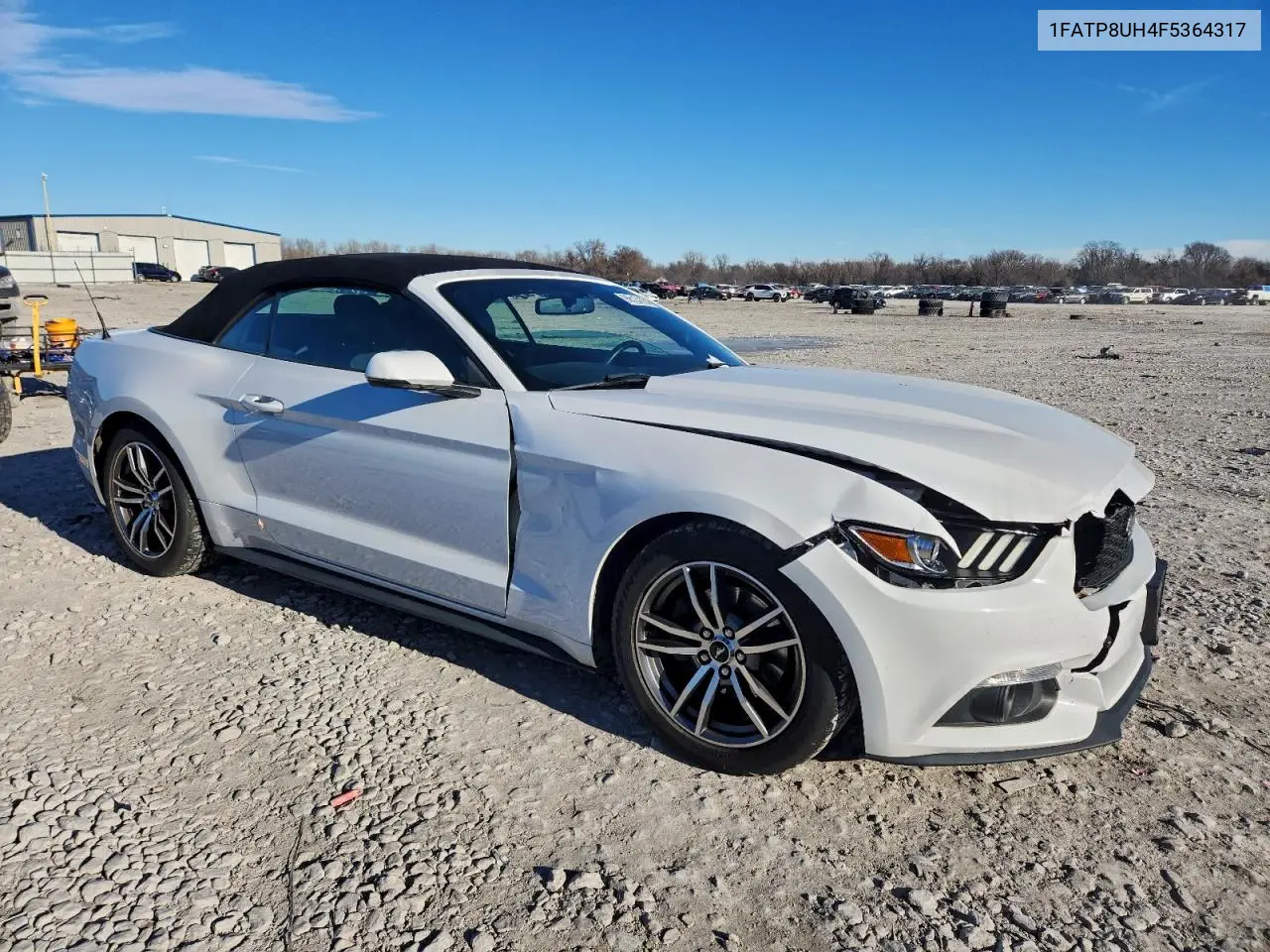 1FATP8UH4F5364317 2015 Ford Mustang
