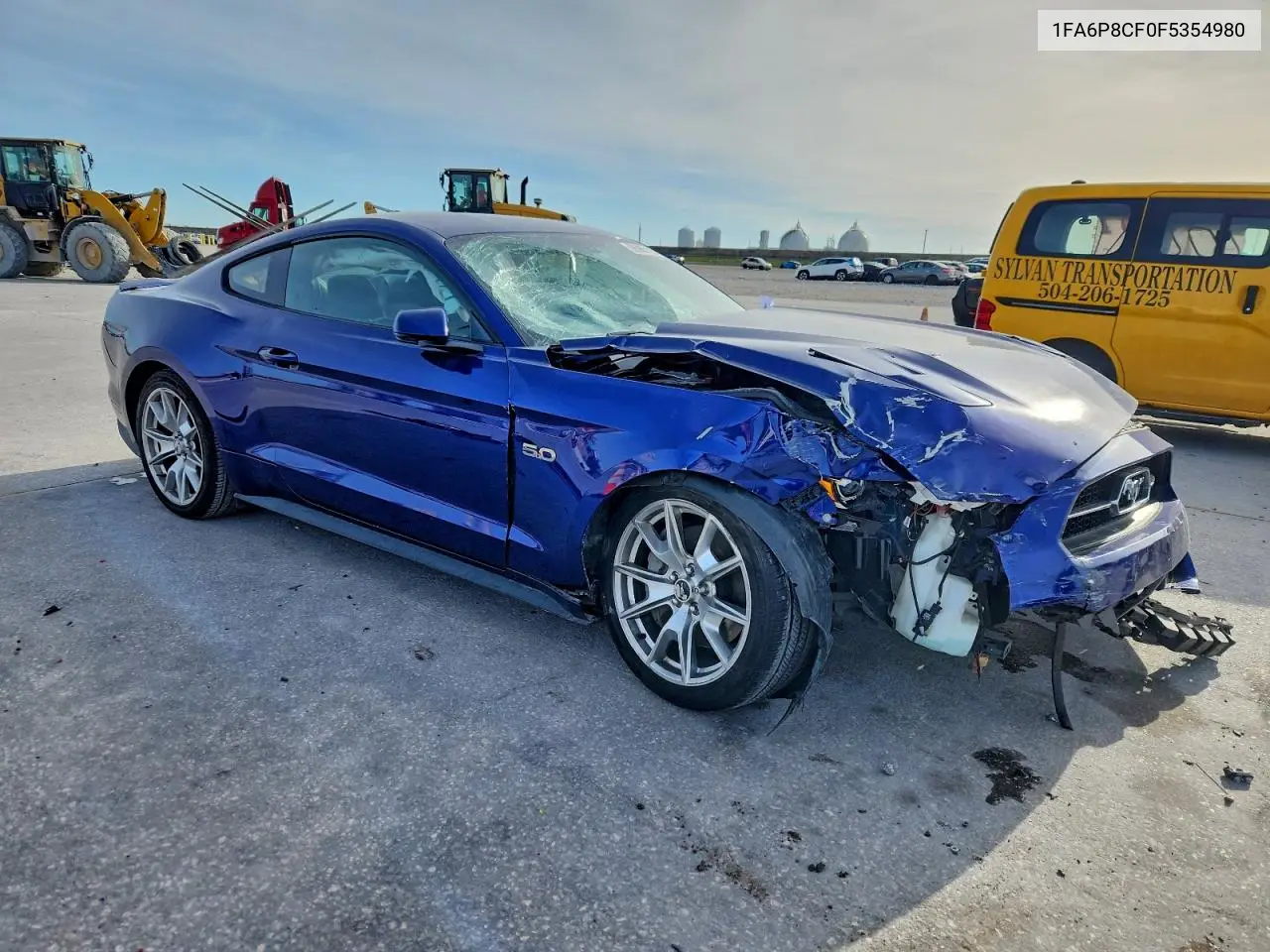 1FA6P8CF0F5354980 2015 Ford Mustang Gt