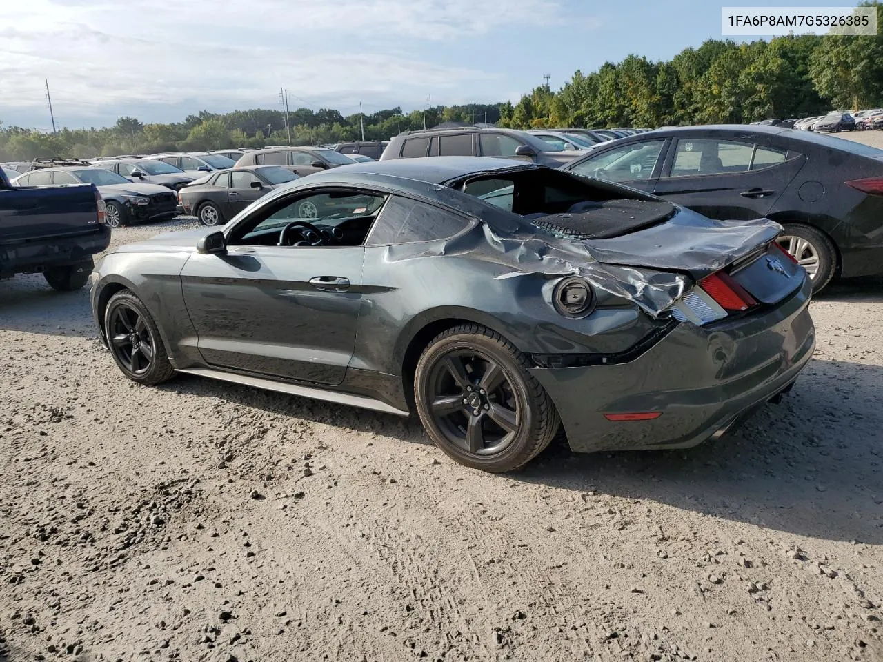 1FA6P8AM7G5326385 2016 Ford Mustang